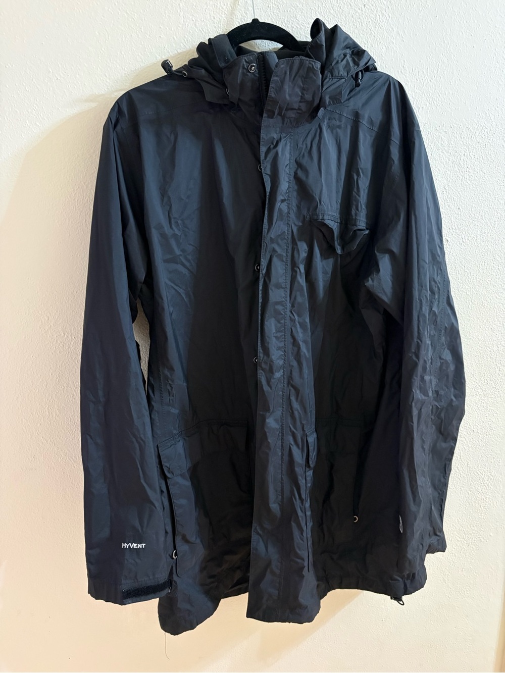 North Face Hyvent Men’s Large Rain Jacket - Longer Length
